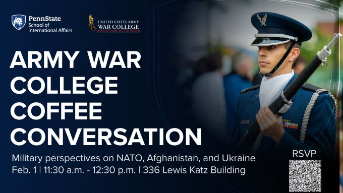 photo of army war college coffee conversation event details