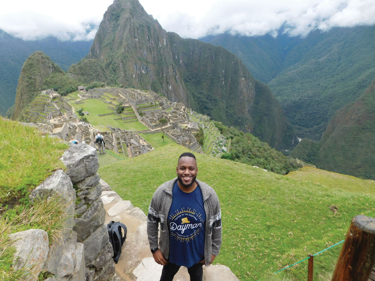 SIA student in Machu Picchu, Peru