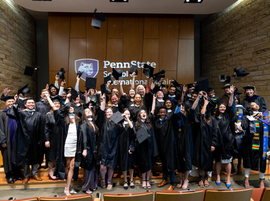 SIA graduates at recognition ceremony